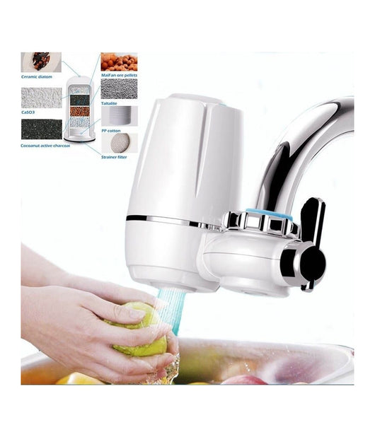 Purificatore Filtro Acqua Per Rubinetto Cucina Rinfrescante Water Purifier Cloro         