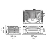 Sicce eko power 14.0 filtro con pompa per laghetti e cascate 12.800 litri/h