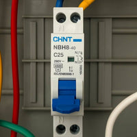 Chint interruttore magnetotermico compatto 1p+n curva c 1 modulo 4,5 ka 230v *** ampere 25 ampere, confezione 1