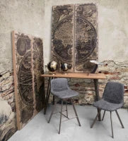 Mappamondo Bronze Cm Ø 25X34