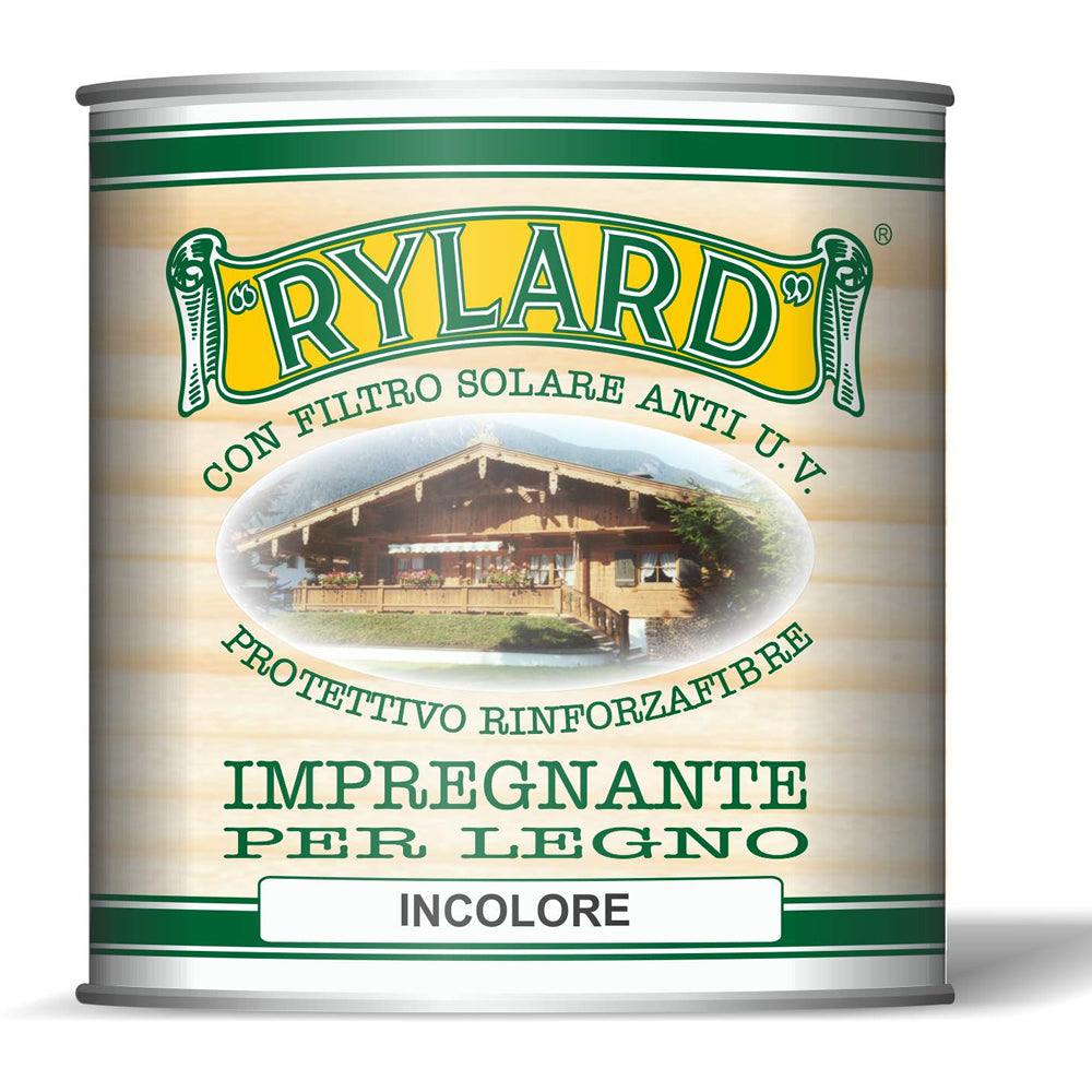 Impregnante per legno rylard incolore litri 4 brava filtro u.v.