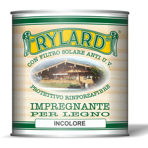 Impregnante per legno rylard incolore litri 4 brava filtro u.v.