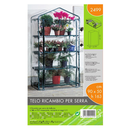 Telo ricambio per serra eva (90 x 50 x h 163 cm)