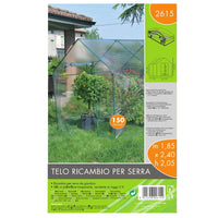 Telo ricambio per serra (185 x 240 x h 205 cm)