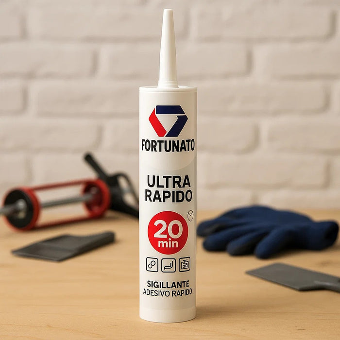 Fortunato silicone universale acetico trasparente impermeabile antimuffa 280 ml