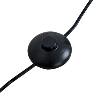 Lampada da Terra in Legno con 3 Ripiani e Paralume in Tessuto, 45x45x148cm, Grigio