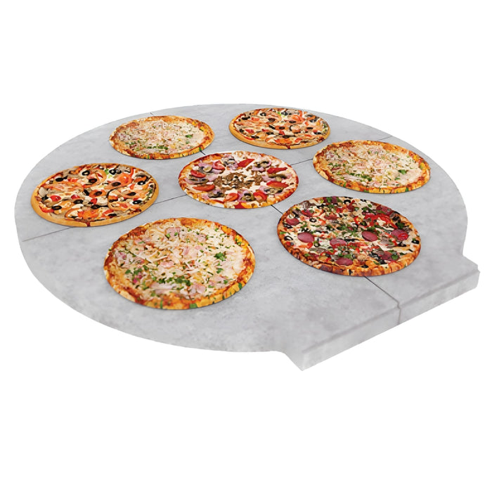 Forno legna artigianale diametro 110 cm capienza 4/6 pizze cottura diretta