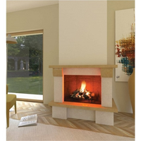 Camino lisbona rivestimento focolare prefabbricato refrattario m100 parete