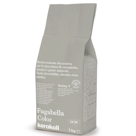 Stucco ibrido piastrelle fugabella impermeabile resistente confezione 3 kg *** colore- kk 66, confezione 1