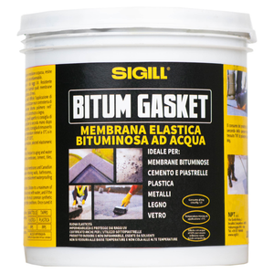 Membrana elastica impermeabilizzante bitum gasket per piastrellature *** formato 20 kg, confezione 1