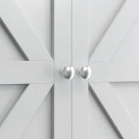 Armadio portaoggetti sopra WC, mobile da bagno con armadio 2 ante scaffale 58,5L x 23l x 170H cm bianco