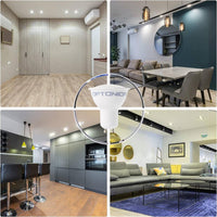 Optonica lampadine led gu10 faretto spot da interno con attacco a baionetta *** temperatura colore lampada 4500k bian...