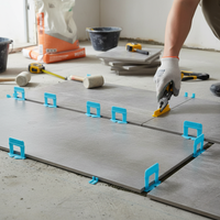 Distanziatori elementi livellanti rls hd da 1 mm h. 12 mm 100 pezzi