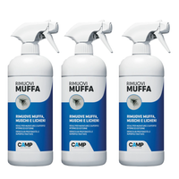 Rimuovi muffa 750 ml pulitore igienizzante per interni e esterni 3 pezzi
