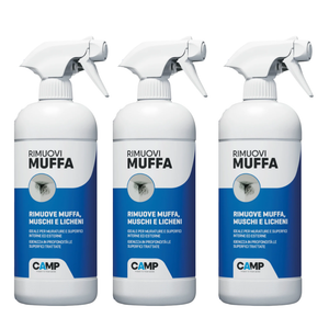 Rimuovi muffa 750 ml pulitore igienizzante per interni e esterni 3 pezzi