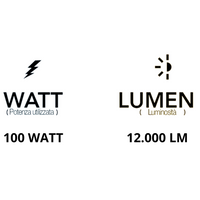 Armatura stradale led slim modello highway ip65 temperatura di luce 4000k watt 100 watt