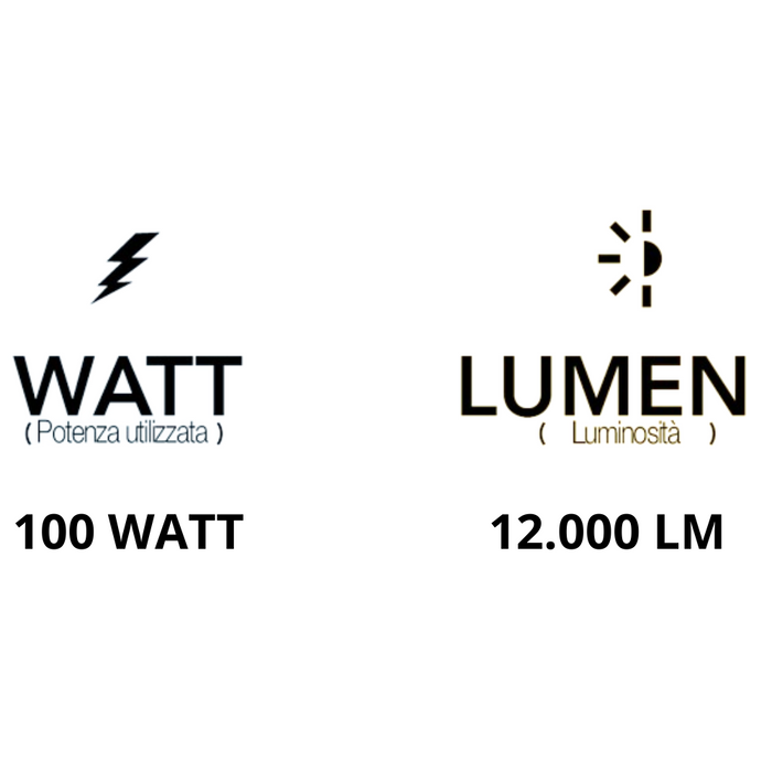 Armatura stradale led slim modello highway ip65 temperatura di luce 4000k watt 100 watt
