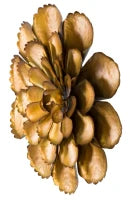 Pannello In Ferro Fiore Goldy -A- Cm Ø 64X5.5