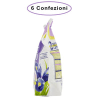 Mil mil sapone liquido talco & iris ricarica maxi risparmio 6 confezioni da 2000 ml