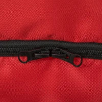 Passeggino per Cani Piccoli Pieghevole con Maniglione Girevole e Ruote con Freni, 76.5x52x95cm, Rosso