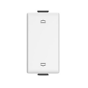 Bticino serie matix pulsante doppio interbloccato 1p no + 1p no 10a 250 va.c.