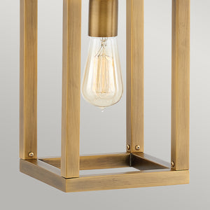 Sospensione Contemporanea Ensemble Acciaio Bronzo Spazzolato 1 Luce E27