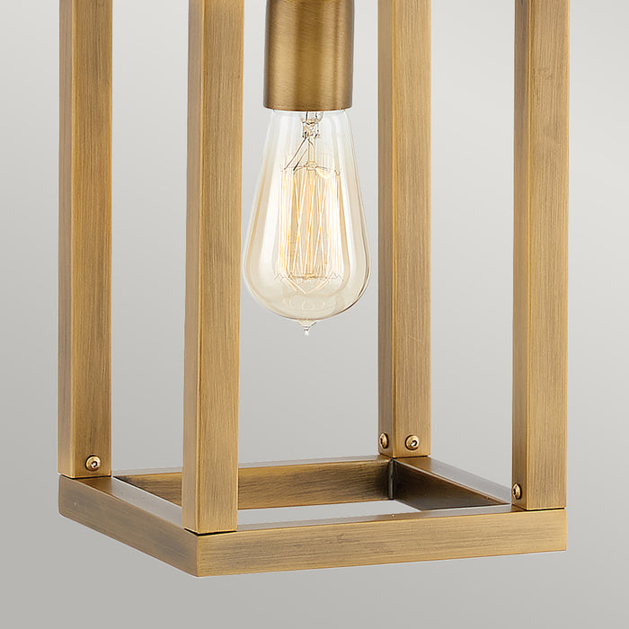 Sospensione Contemporanea Ensemble Acciaio Bronzo Spazzolato 1 Luce E27