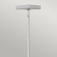 Lampadario Contemporaneo Ensemble Acciaio Nichel Lucido 5 Luci E27