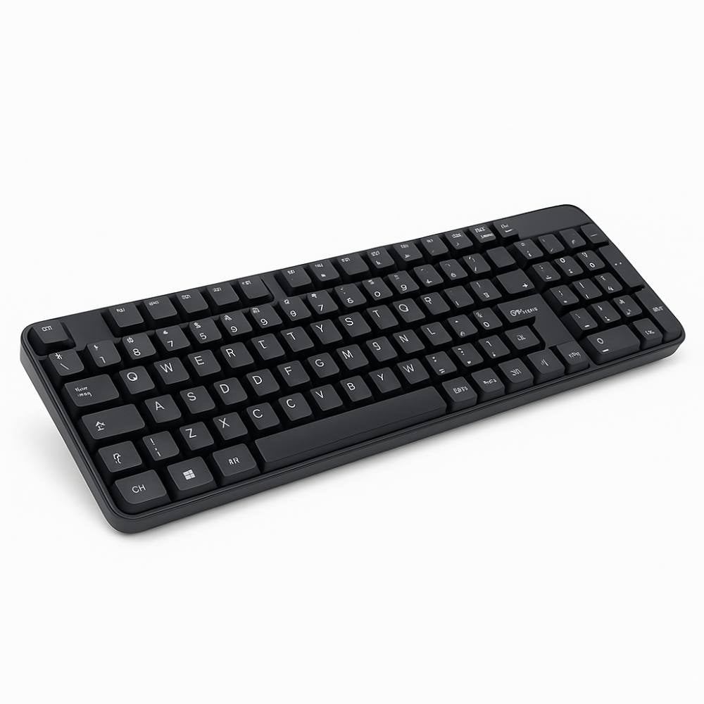 Mach power kit tastiera e mouse wireless full size 1600dpi nero