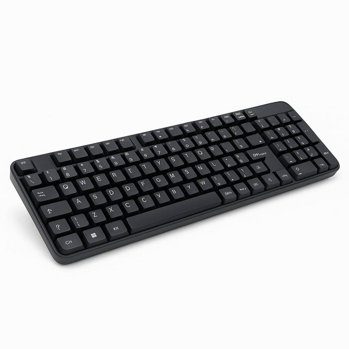 Mach power kit tastiera e mouse wireless full size 1600dpi nero