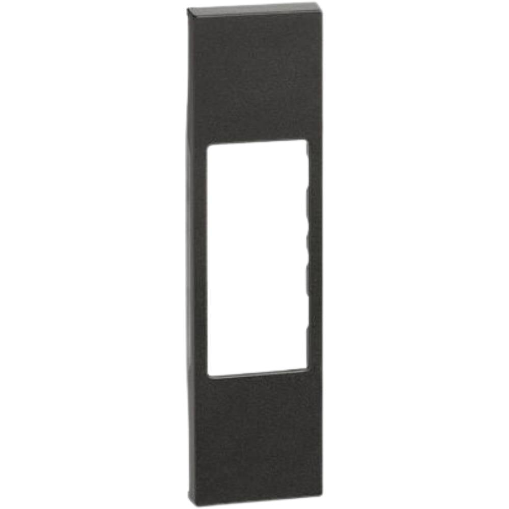 Bticino living now cover 1 modulo per moduli rj11 rj45 av lampada sicurezza *** colore nero, confezione 1