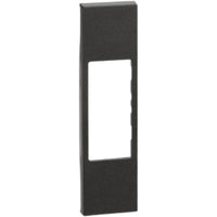 Bticino living now cover 1 modulo per moduli rj11 rj45 av lampada sicurezza *** colore nero, confezione 1