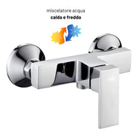 Miscelatore esterno doccia rubinetto monocomando cromato *** confezione 1