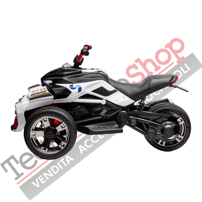 Quad Elettrico per Bambini ATV 3.0 12V-Bianco