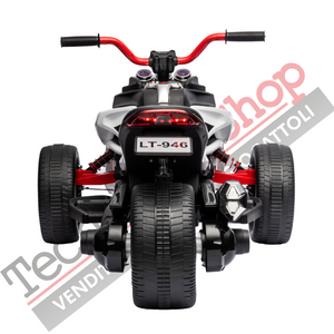 Quad Elettrico per Bambini ATV 3.0 12V-Bianco