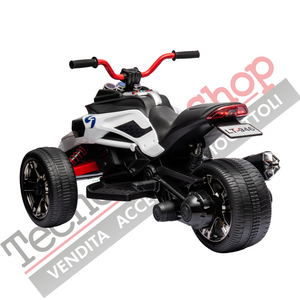 Quad Elettrico per Bambini ATV 3.0 12V-Bianco
