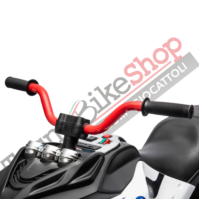 Quad Elettrico per Bambini ATV 3.0 12V-Bianco