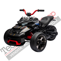 Quad Elettrico per Bambini ATV 3.0 12V-Nero