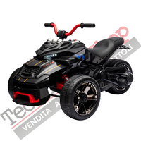 Quad Elettrico per Bambini ATV 3.0 12V-Nero