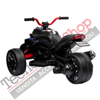 Quad Elettrico per Bambini ATV 3.0 12V-Nero