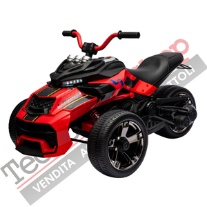 Quad Elettrico per Bambini ATV 3.0 12V-Rosso