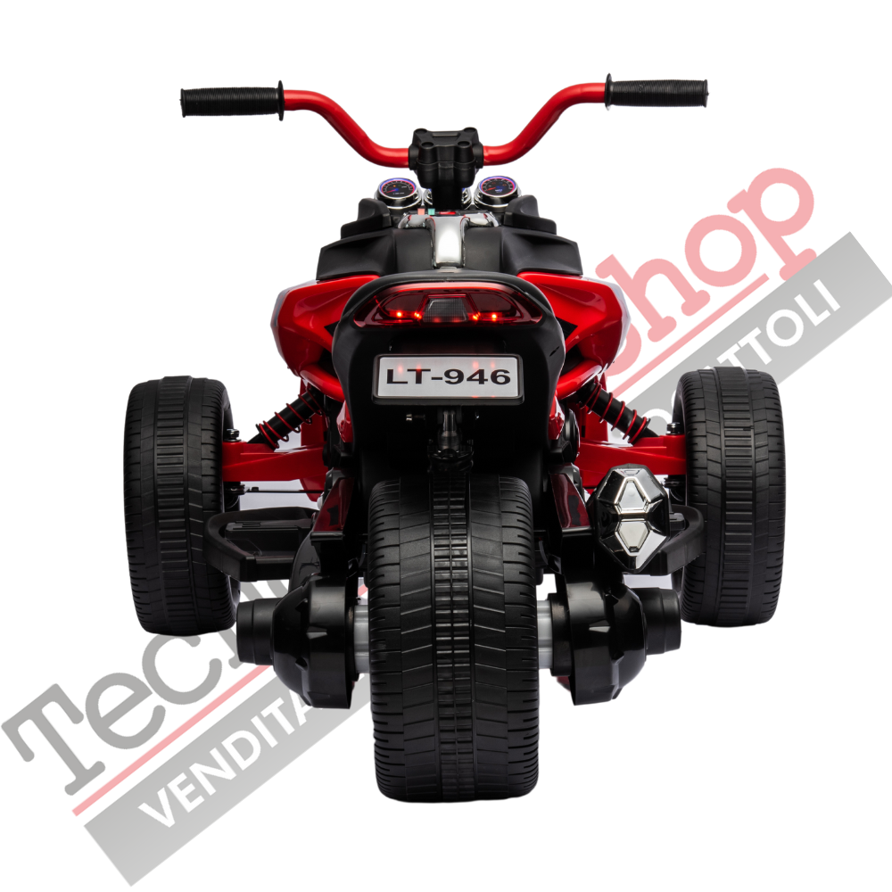 Quad Elettrico per Bambini ATV 3.0 12V-Rosso