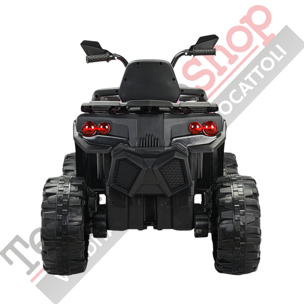 Quad Elettrico per Bambini Quad Medio 12V-Rosa
