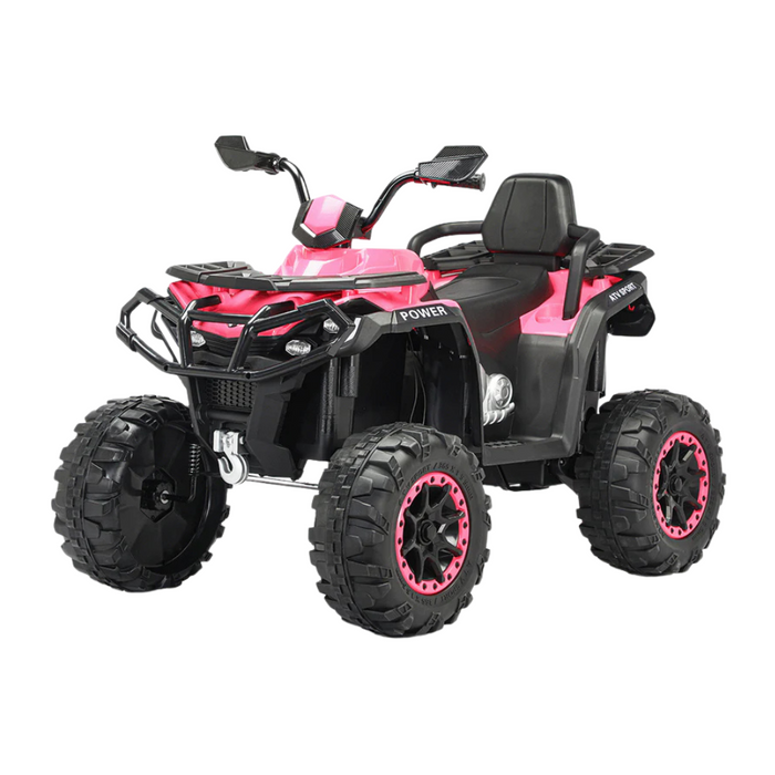 Quad Elettrico per Bambini Quad Medio 12V-Rosa