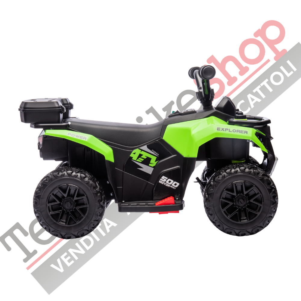Quad Elettrico Per Bambini  Mini Quad Safari 6V-Verde