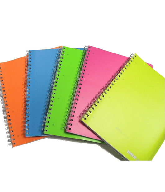 Quaderno Spirale Anelli A4 A Righe C 4 5 Elementari Medie 80 Gr Copertina         