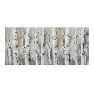 Quadro dipinto tronchi cm150xh70x3