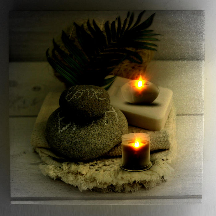 Quadro led zen cm40x2,3x40