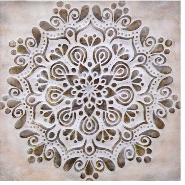 Quadro legno oro astratto quadro cm60x2,5x60