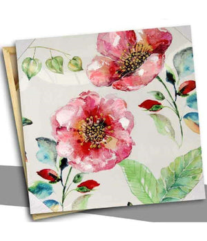 Quadro Quadretto Decorativo 60x60x2,5cm Tela Su Legno Deluxe Decori Ass. 723643         